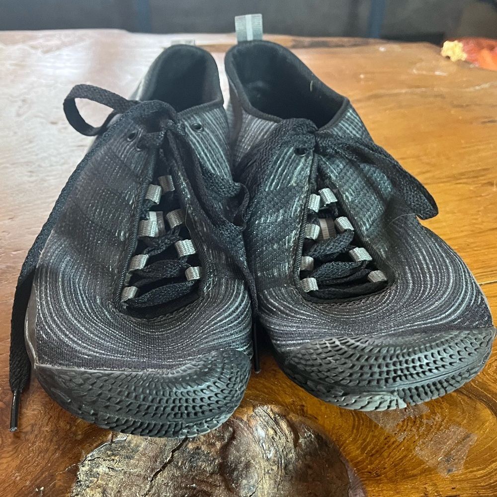 MERRELL Vapor Glove 2 Black Castle Rock Barefoot Trail Running Shoe size 8.5 - Picture 4 of 11